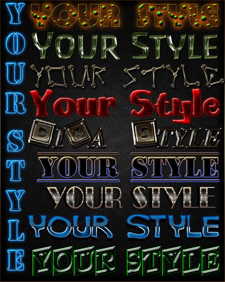 Your style - styles for Photoshop